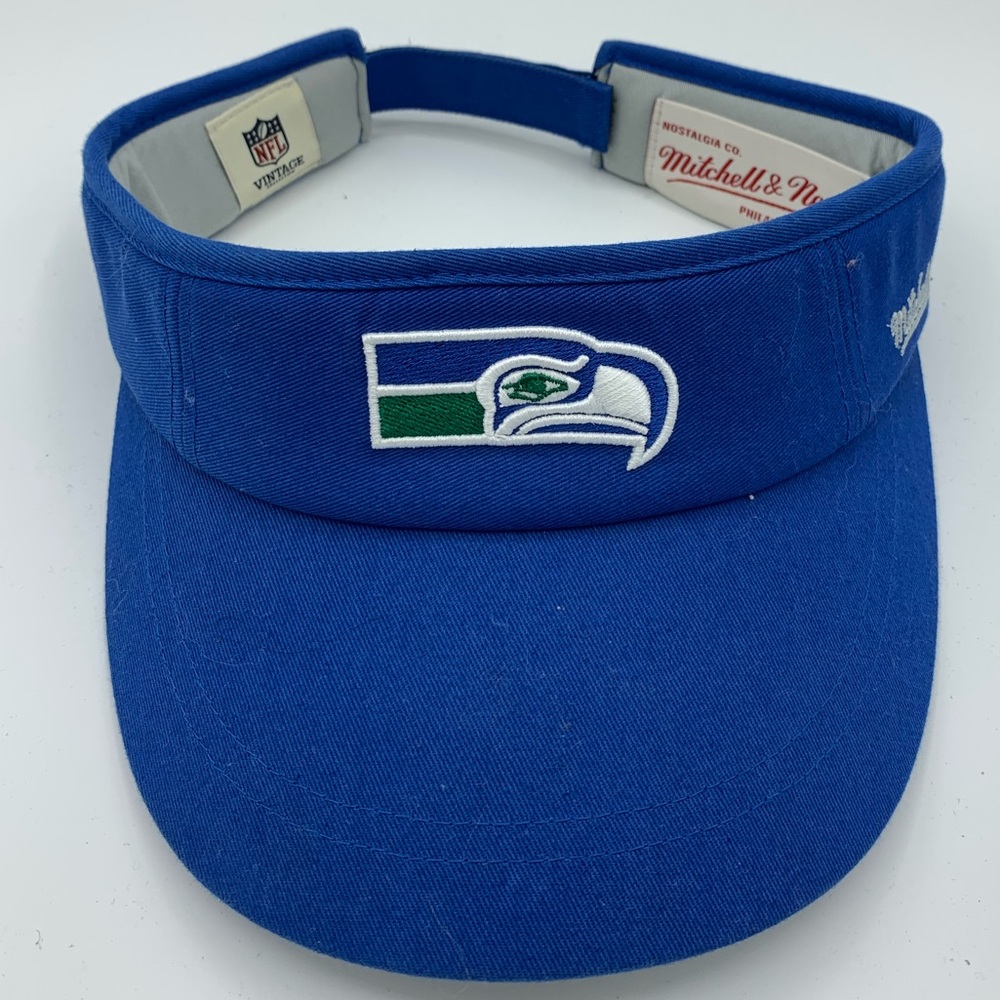 Seattle Seahawks Visor Hat / Mitchell & Ness